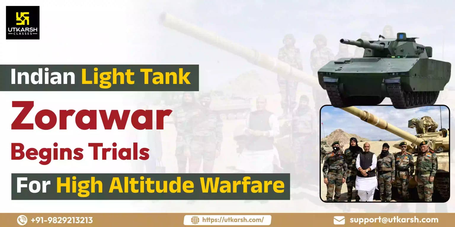 Indian Light Tank Zorawar Begins Trials for High Altitude Warfare