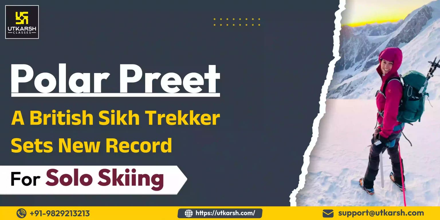 Polar Preet, A British Sikh Trekker, Sets New Record For Solo Skiing