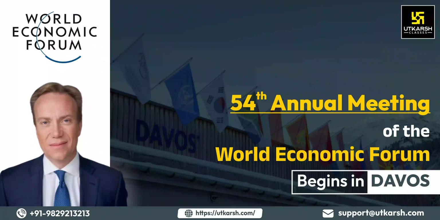 54th Annual Meeting of the World Economic Forum begins in Davos