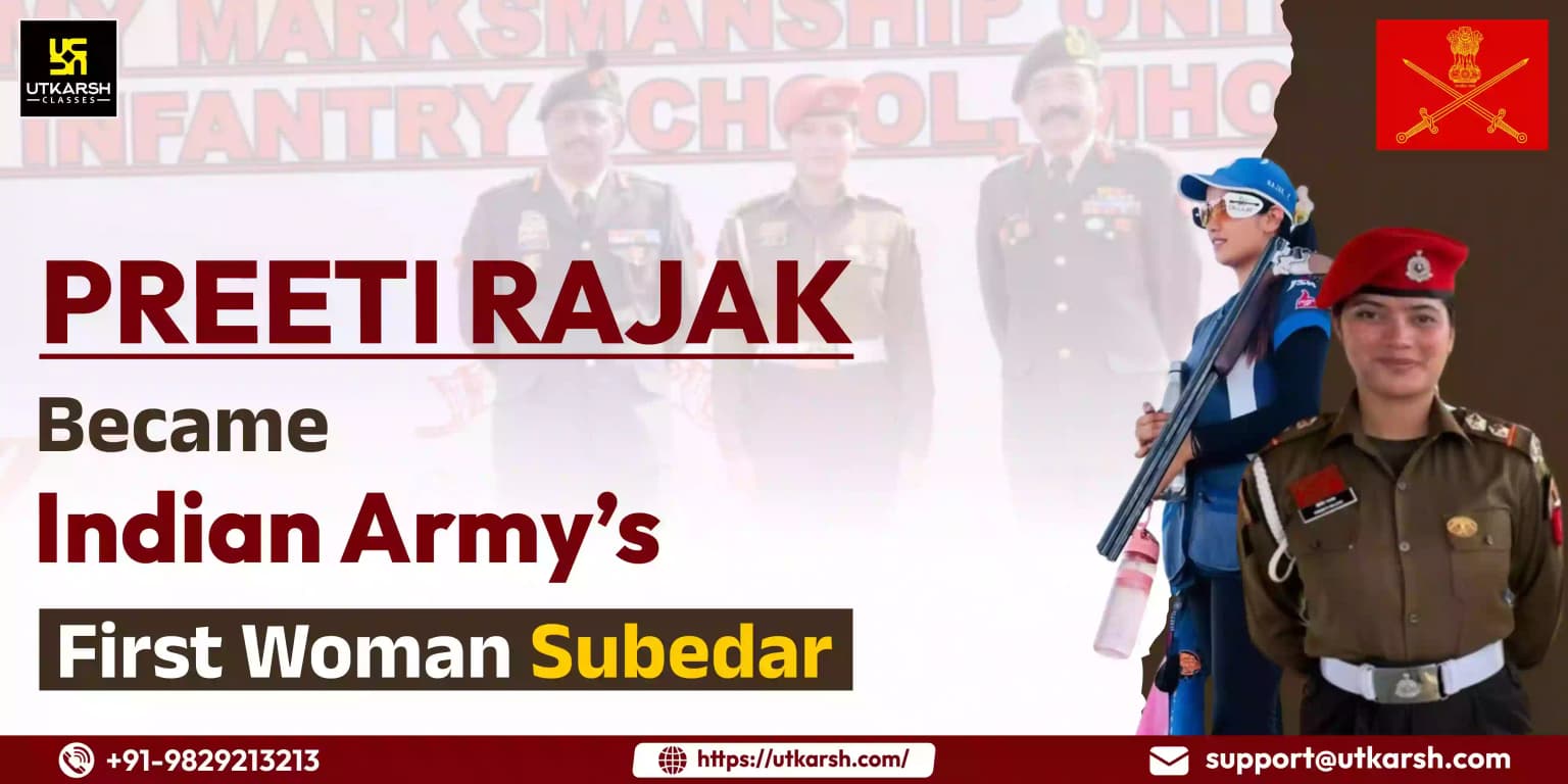 Preeti Rajak Became the Indian Army’s First Woman Subedar