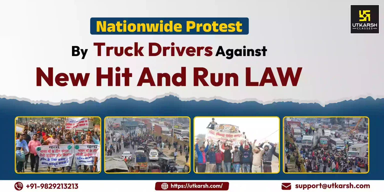 Nationwide Protest By Truck Drivers Against New Hit-And-Run Law