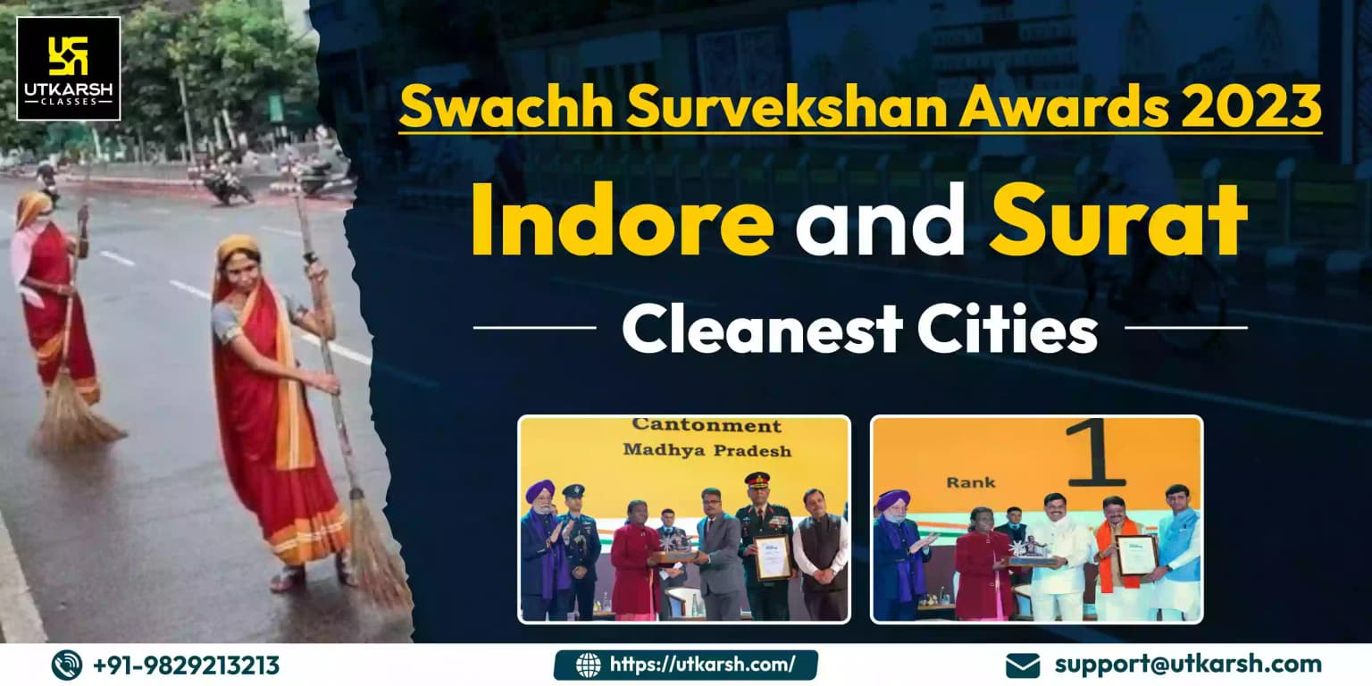 Swachh Survekshan Awards 2023: Indore and Surat cleanest cities