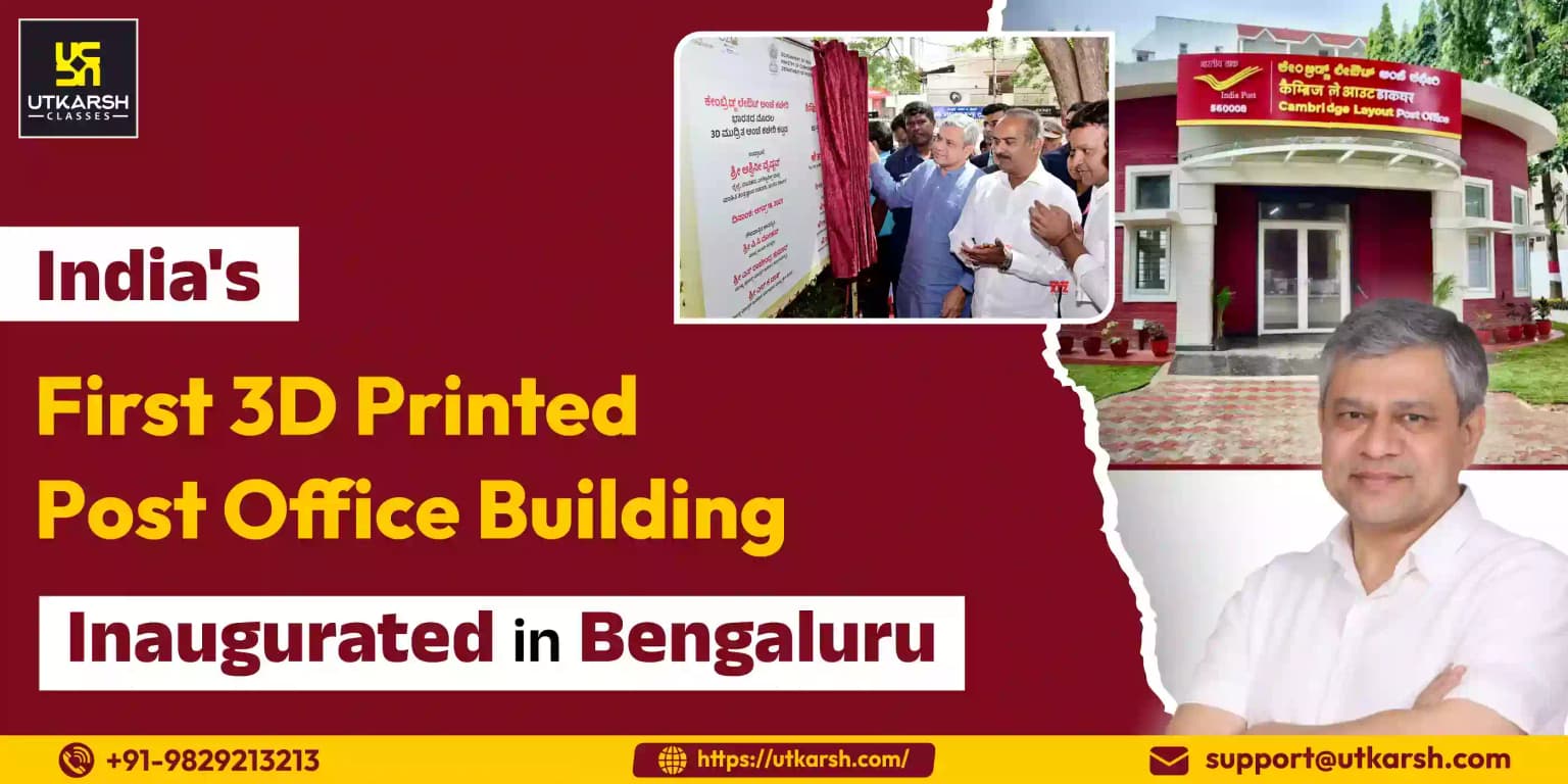 India's first 3D printed post office building inaugurated in Bengaluru