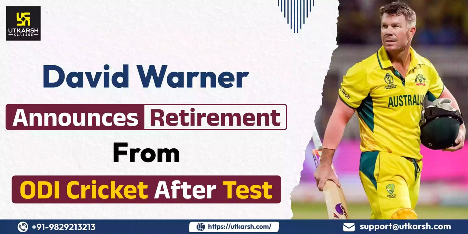 David Warner Announces Retirement From ODI Cricket After Test