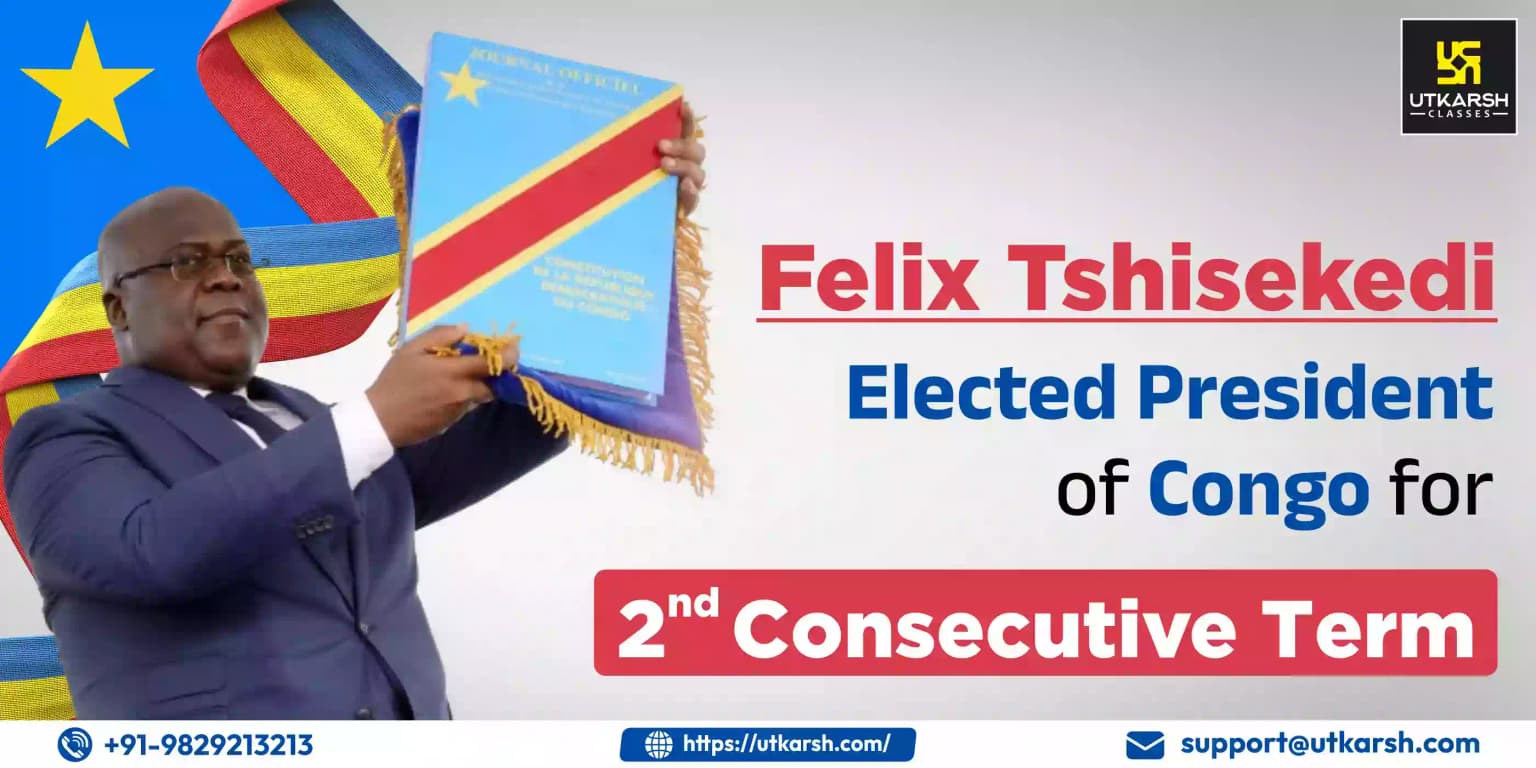 Felix Tshisekedi Elected President Of Congo For 2nd Consecutive Term