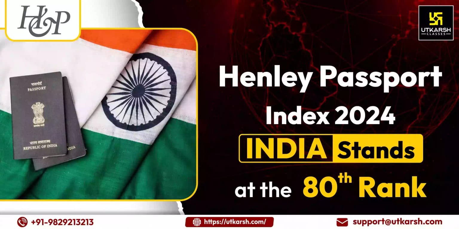 Henley Passport Index 2024: India stands at the 80th rank