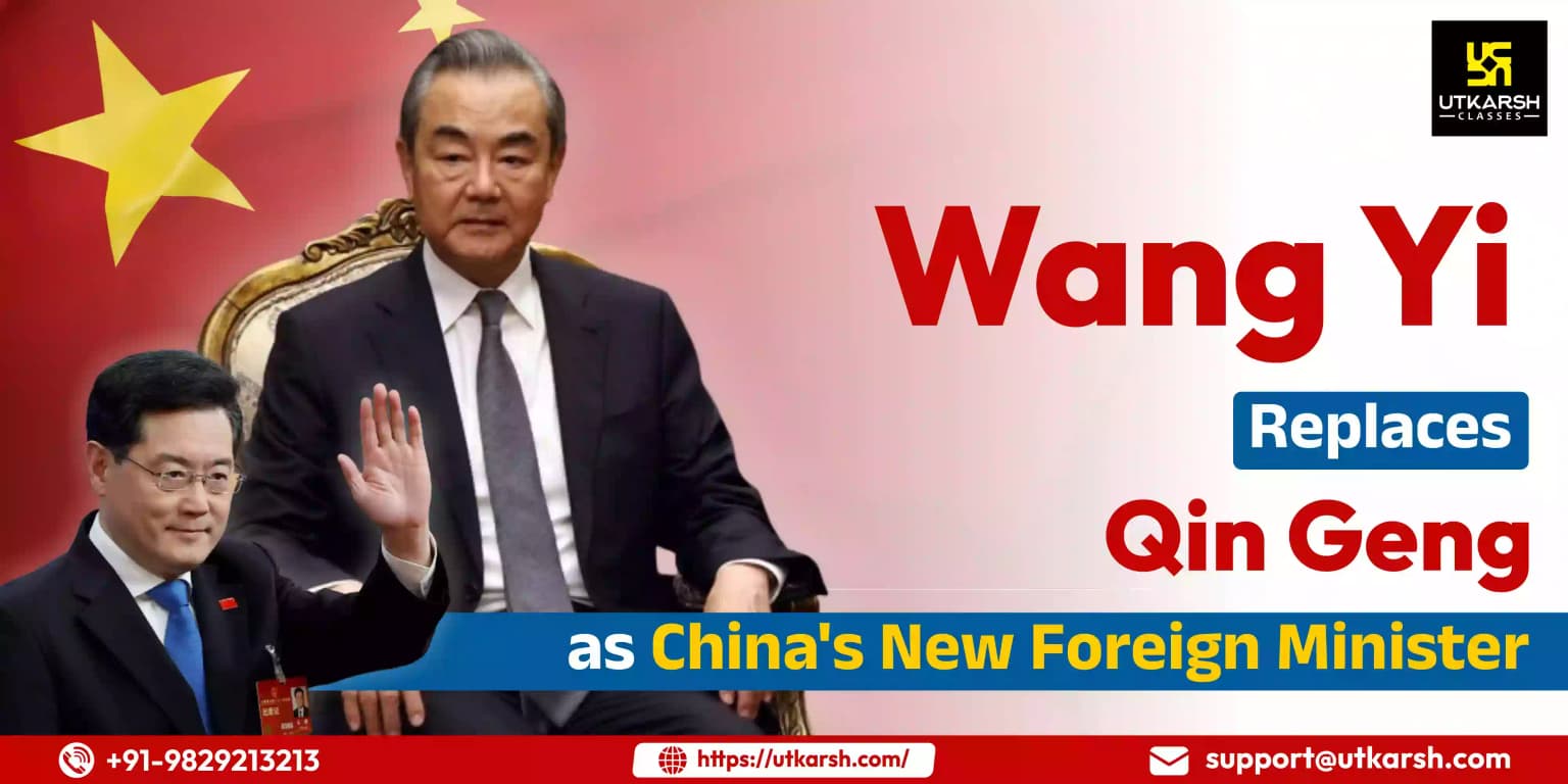 Wang Yi replaces Qin Geng as China's new foreign minister
