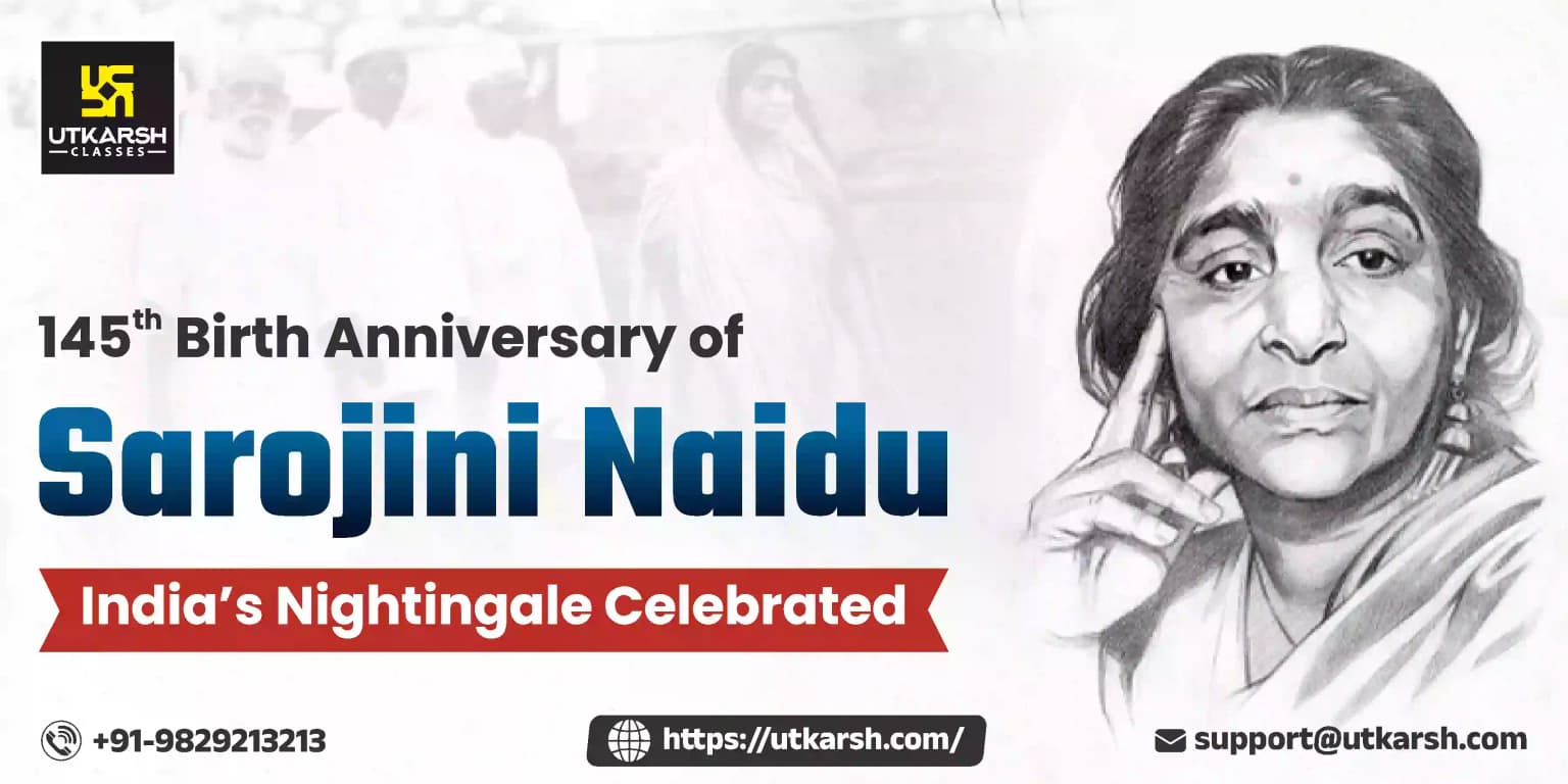 Birth Anniversary of Sarojini Naidu India’s Nightingale Celebrated