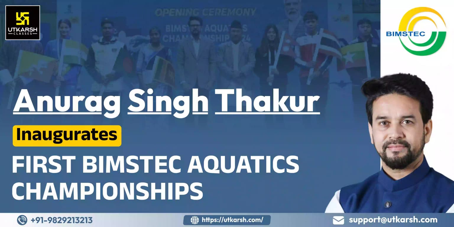 Anurag Singh Thakur inaugurates First BIMSTEC Aquatics Championships