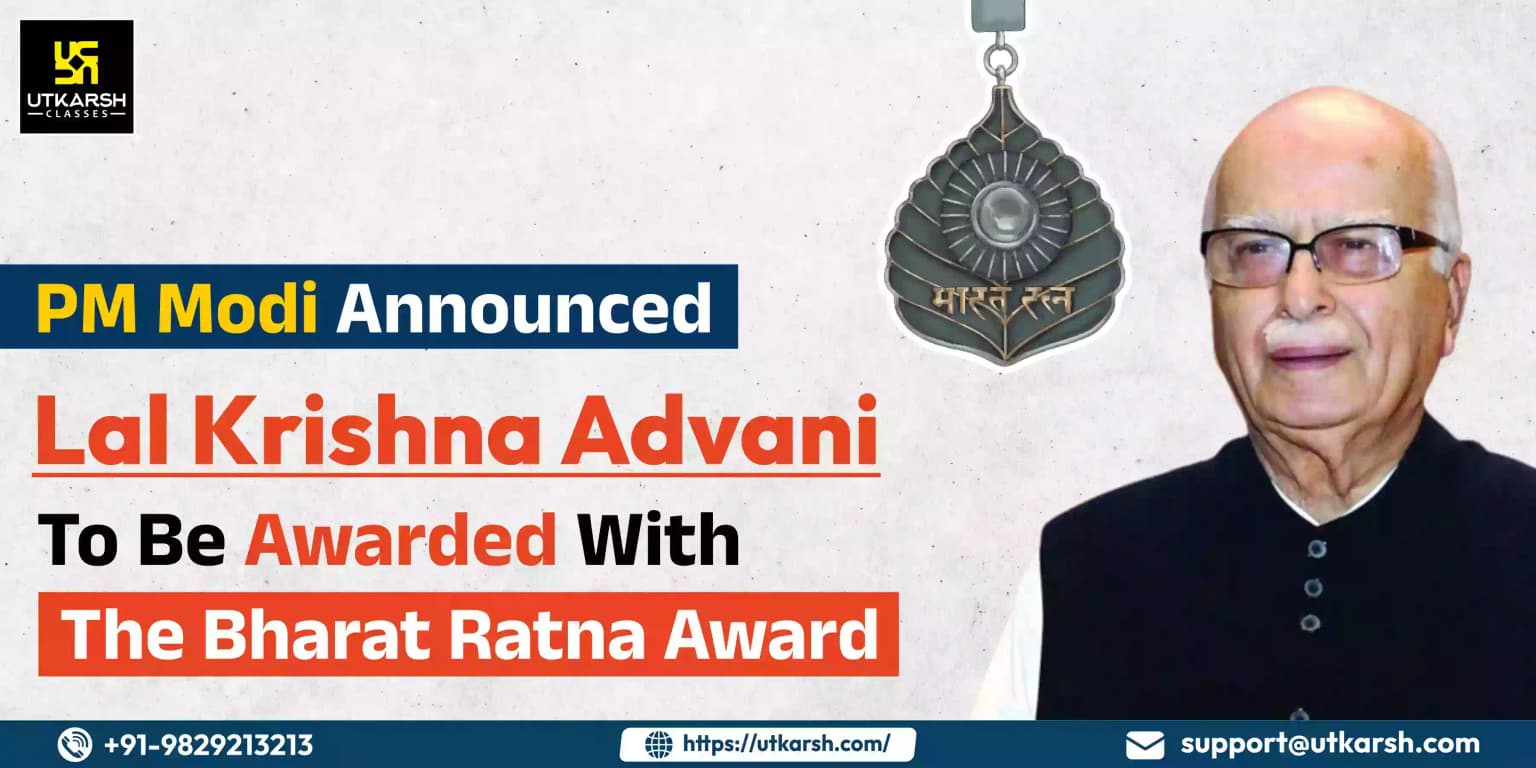 PM Modi Announced- L K Advani To Be Awarded Bharat Ratna Award