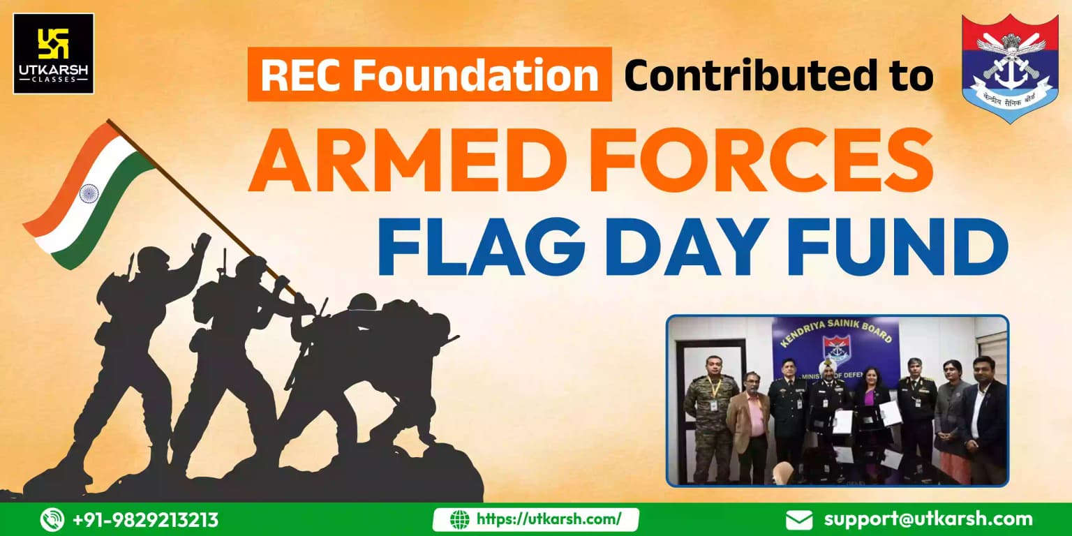 REC Foundation contributed to Armed Forces Flag Day Fund