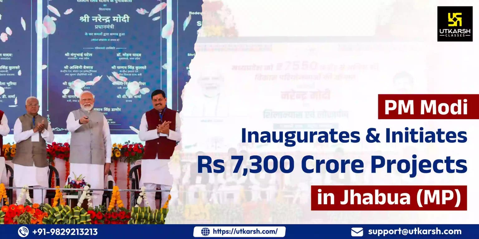 PM Modi inaugurates projects worth Rs 7300 crore in Jhabua (MP)