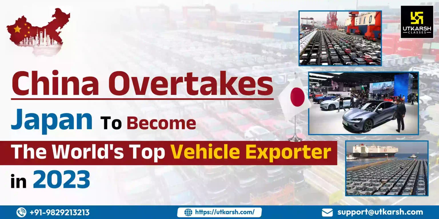 China overtakes Japan to become world's top vehicle exporter in 2023