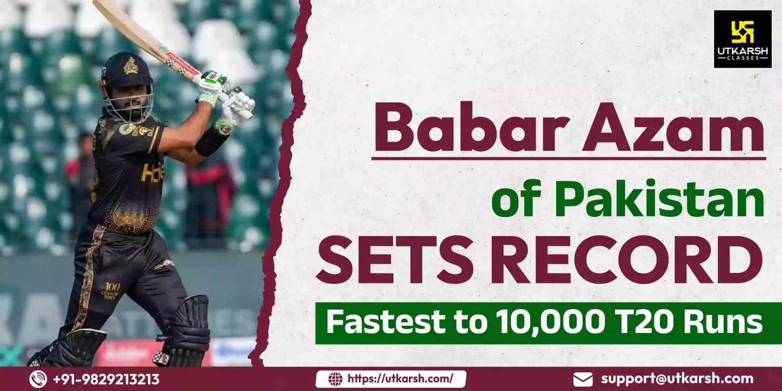 Babar Azam of Pakistan sets record: Fastest to 10,000 T20 runs
