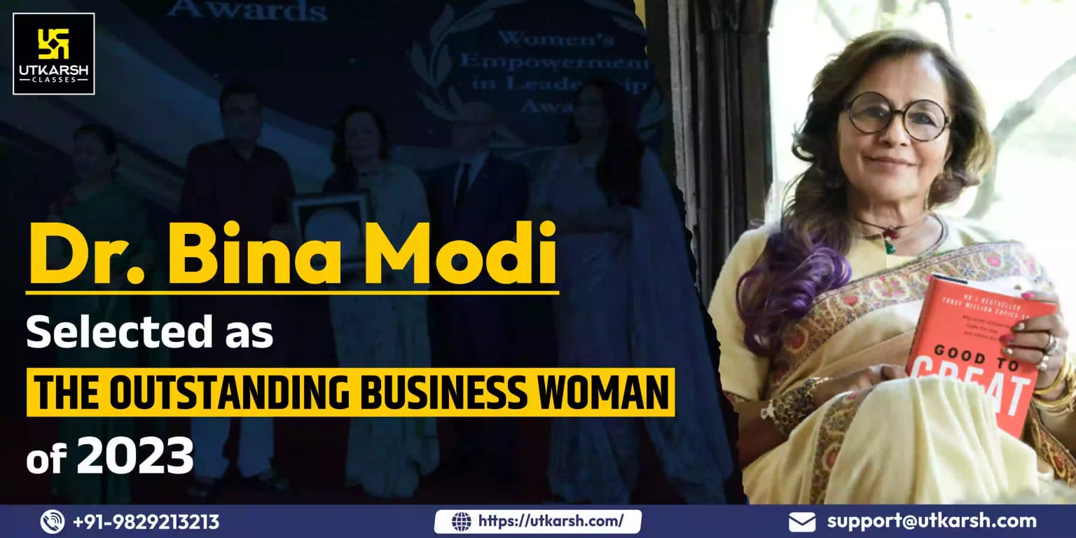 Dr. Bina Modi: Selected as the Outstanding Business Woman of 2023