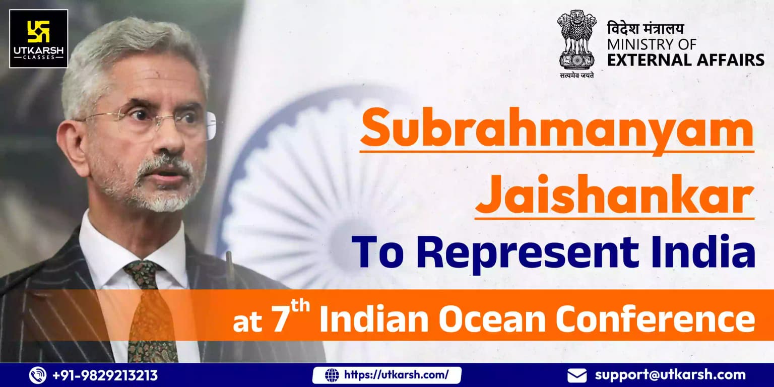 S. Jaishankar to represent India at 7th Indian Ocean Conference