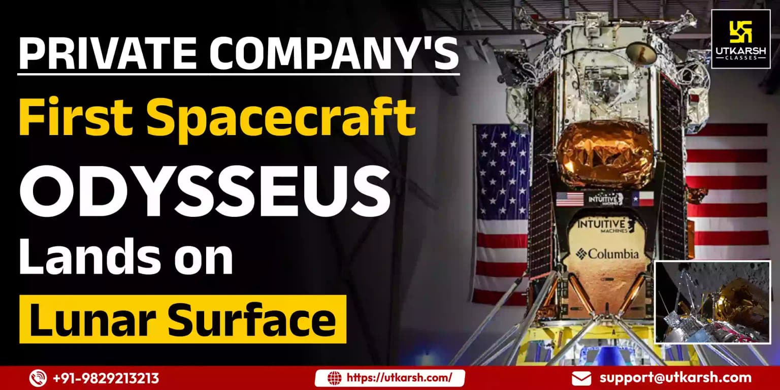 Private company's first spacecraft 'Odysseus' lands on lunar surface