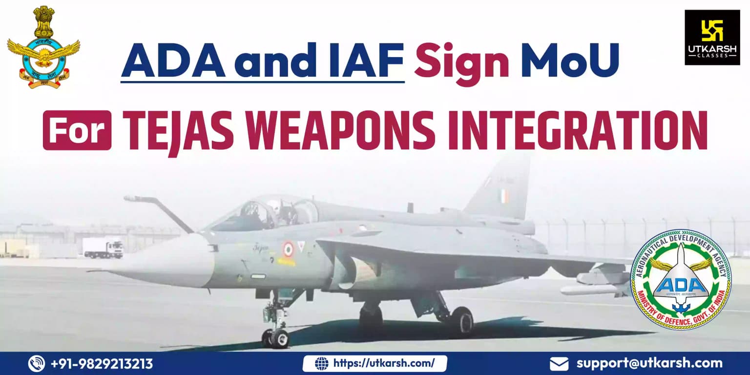 ADA and IAF sign MoU for Tejas weapons integration