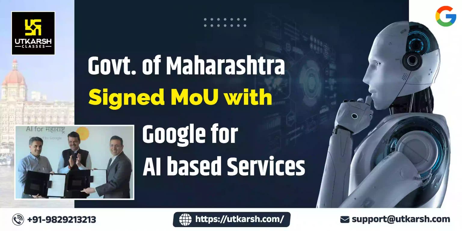 Maharashtra Signed MoU with Google for AI based Services