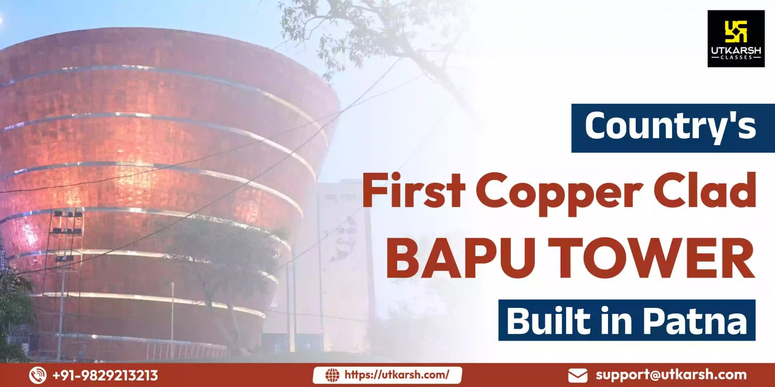 Country's First Copper-Clad Bapu Tower Built In Patna