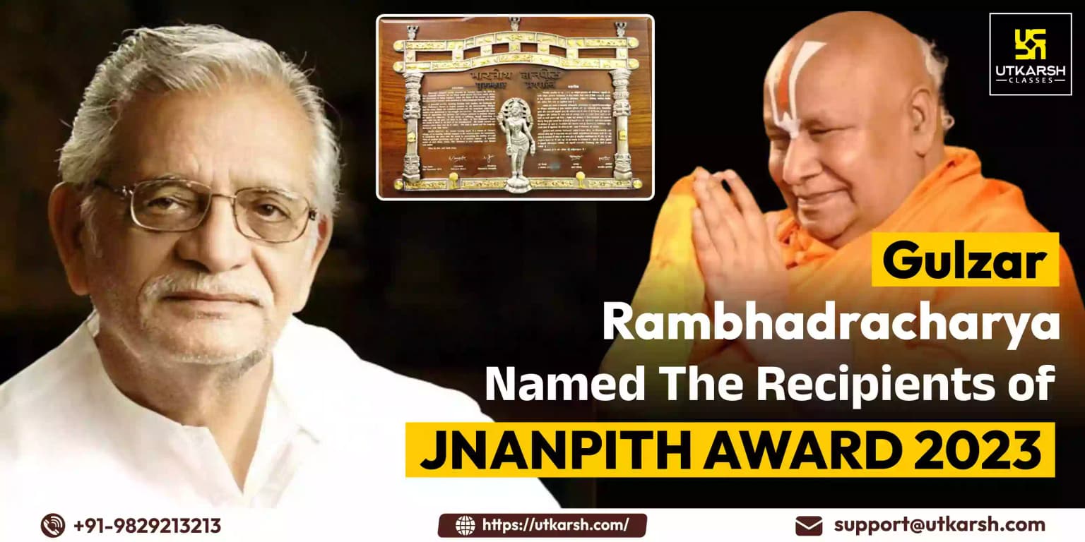 Gulzar and Rambhadracharya Named the Recipients of Jnanpith Award 2023