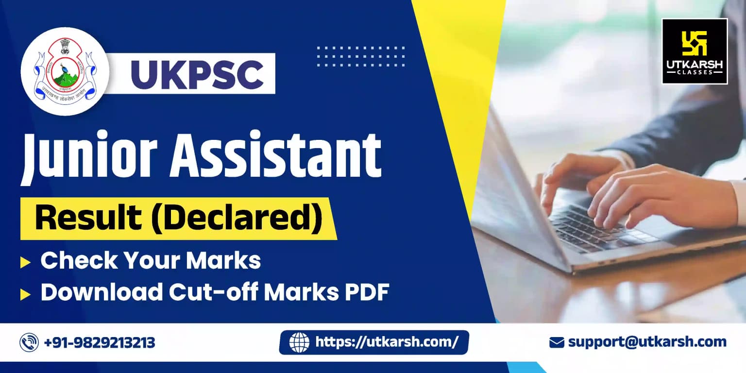 UKPSC Junior Assistant Result 2022 Declared: Check Cut-off Marks