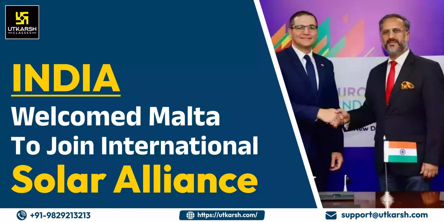 India Welcomed Malta to Join International Solar Alliance