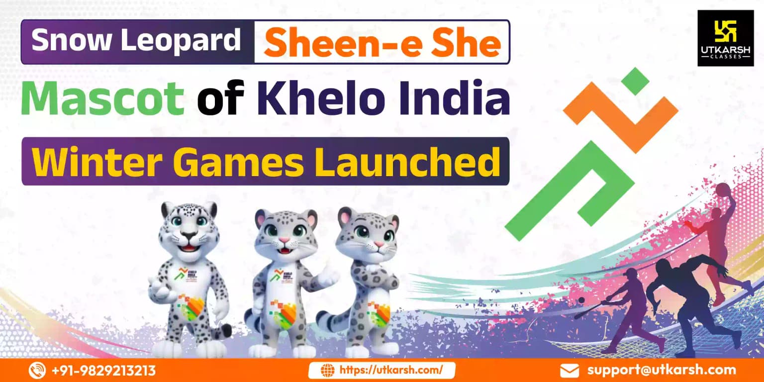 Snow Leopard ‘Sheen-e She’ Mascot of Khelo India Winter Games Launched