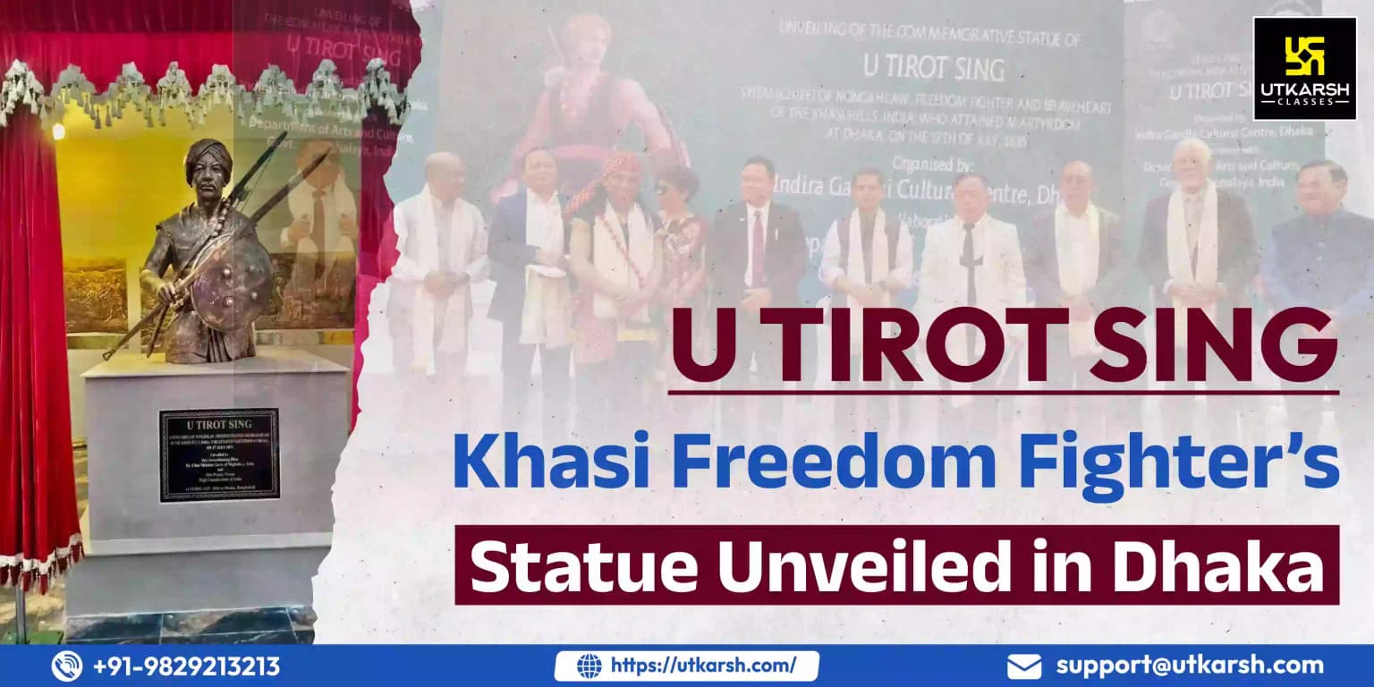 U Tirot Sing: Khasi Freedom Fighter’s Statue Unveiled in Dhaka
