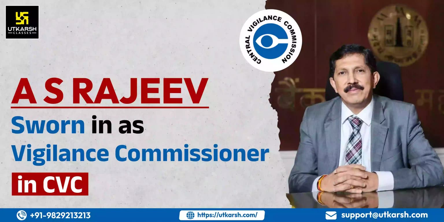 A S Rajeev sworn in as Vigilance Commissioner in CVC