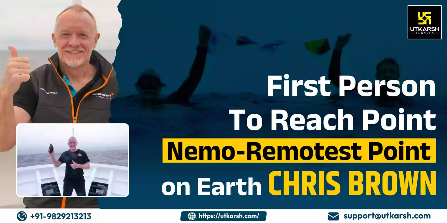 Chris Brown, 1st person who reaches point Nemo-remotest Point on Earth