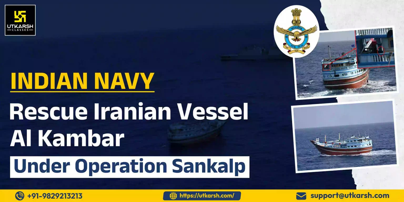 Indian Navy rescue Iranian vessel Al Kambar under operation Sankalp