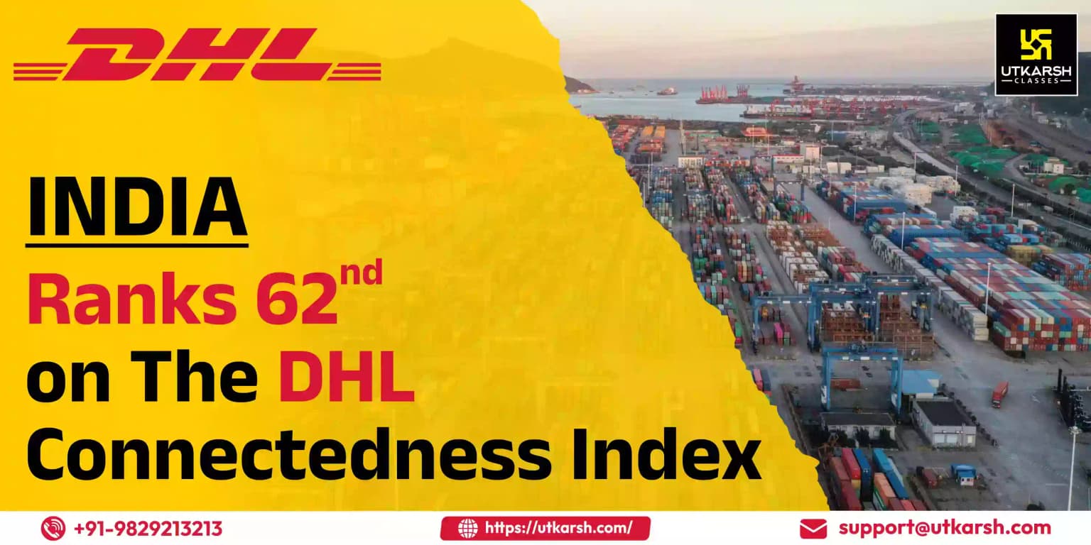 India ranks 62nd on the DHL Connectedness Index
