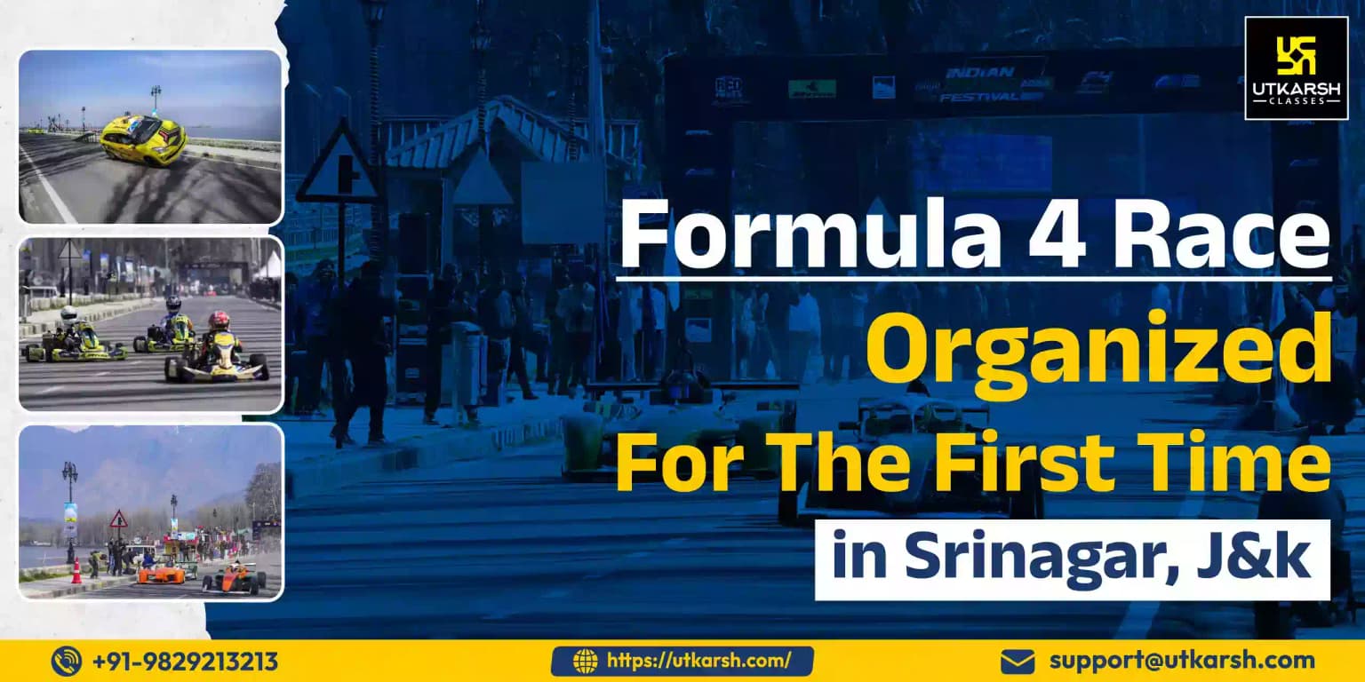 Formula 4 race organized for the first time in Srinagar, J&k