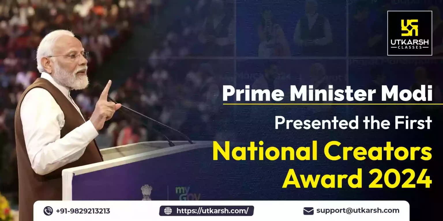 Prime Minister Modi presented the first 'National Creators Award' 2024