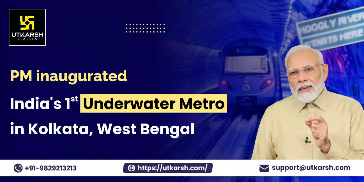 PM inaugurated India's 1st underwater metro in Kolkata, West Bengal