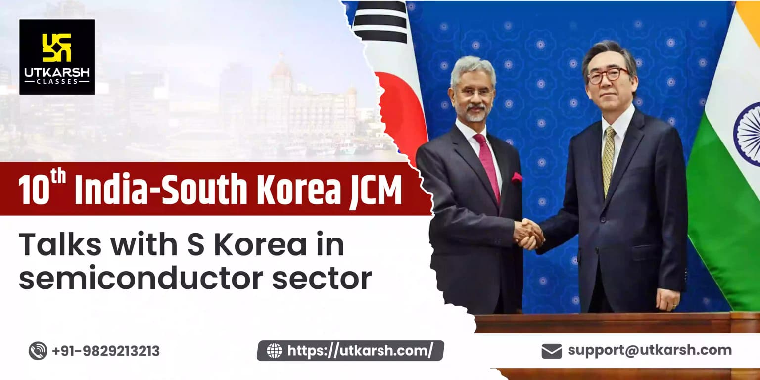 10th India-South Korea JCM: Talks with S Korea in semiconductor sector