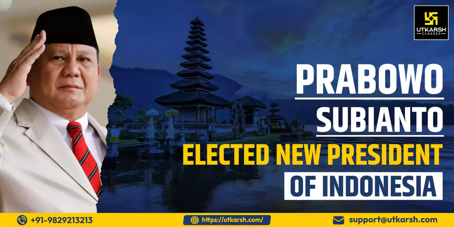 Prabowo Subianto elected the new President of Indonesia
