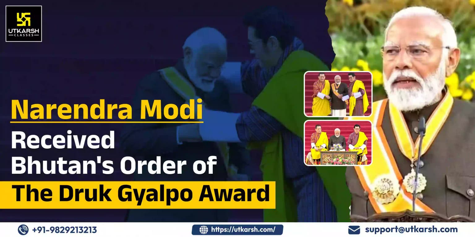 Narendra Modi receives Bhutan's Order of the Druk Gyalpo Award