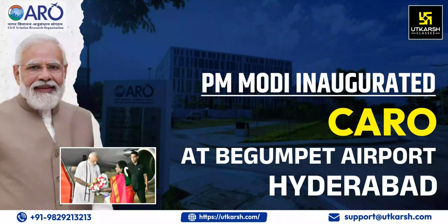 PM Modi inaugurated CARO at Begumpet Airport, Hyderabad
