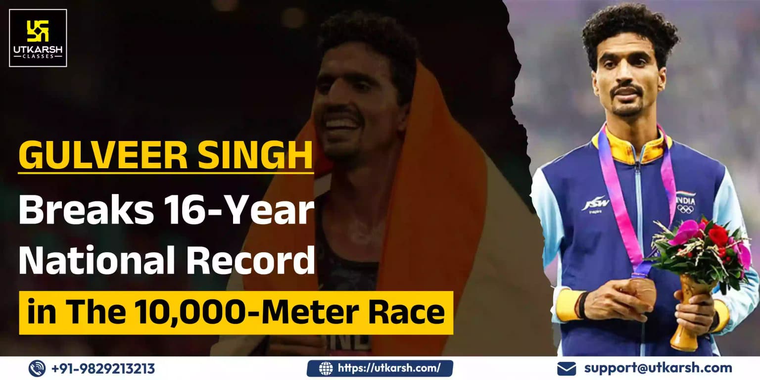 Gulveer Singh breaks 16-year national record in the 10,000-metre race