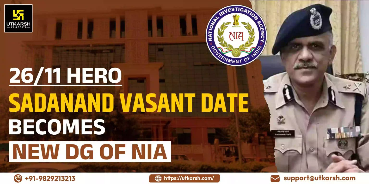 26/11 hero Sadanand becomes new DG of NIA