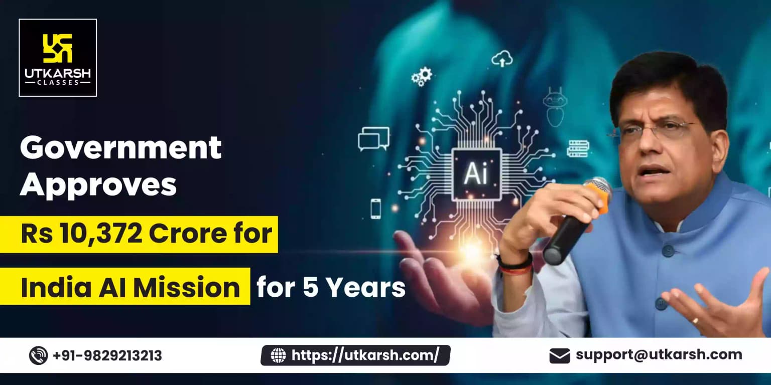 Government Approves Rs 10,372 Crore for 'India AI Mission' for 5 years