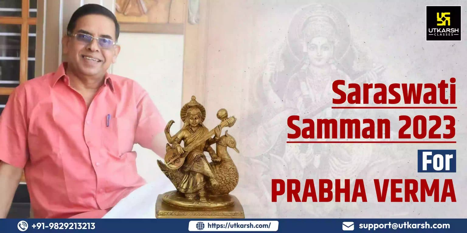 2023 Saraswati Samman for Prabha Verma