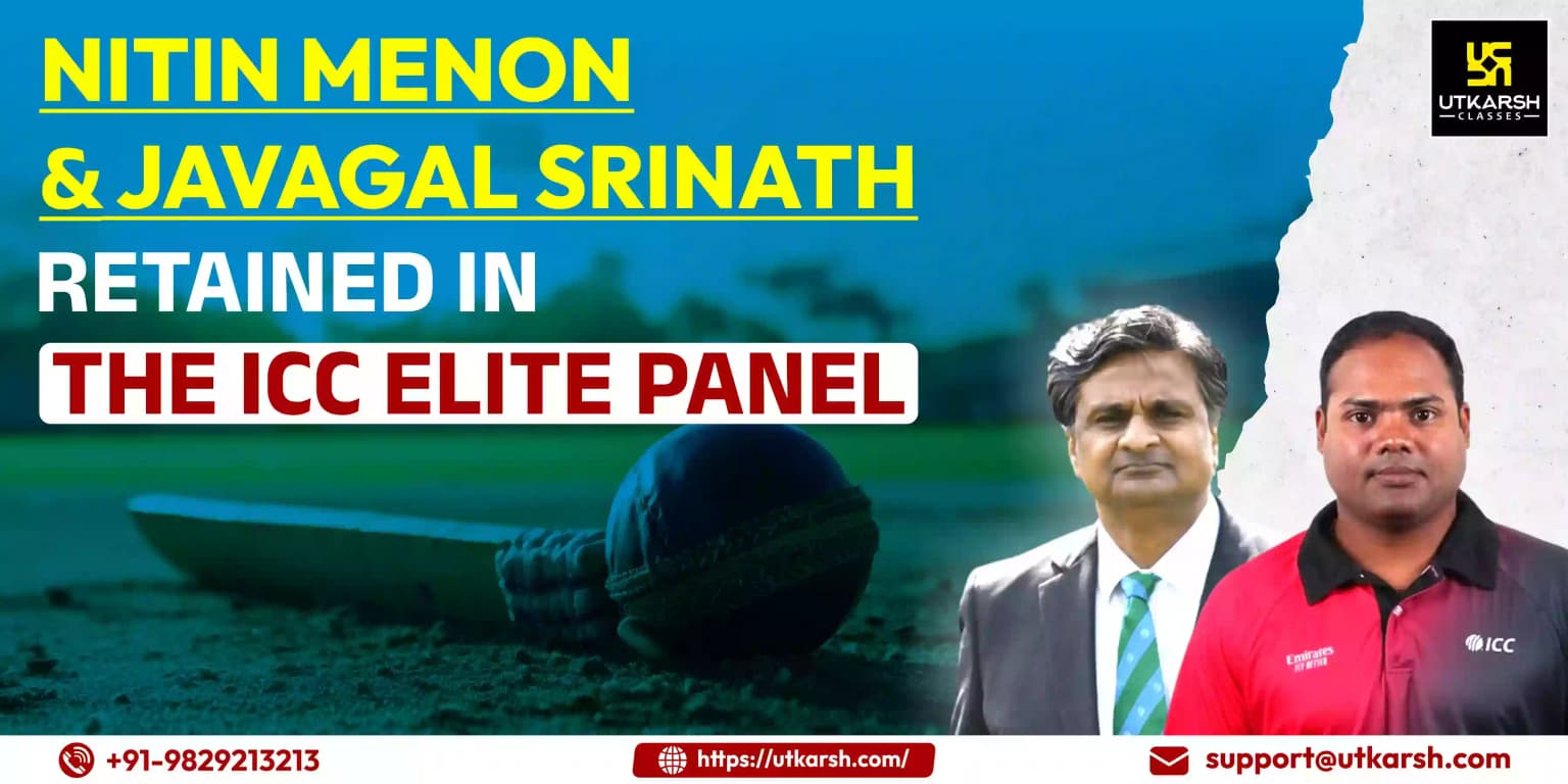 Nitin Menon & Javagal Srinath retained in the ICC Elite Panel