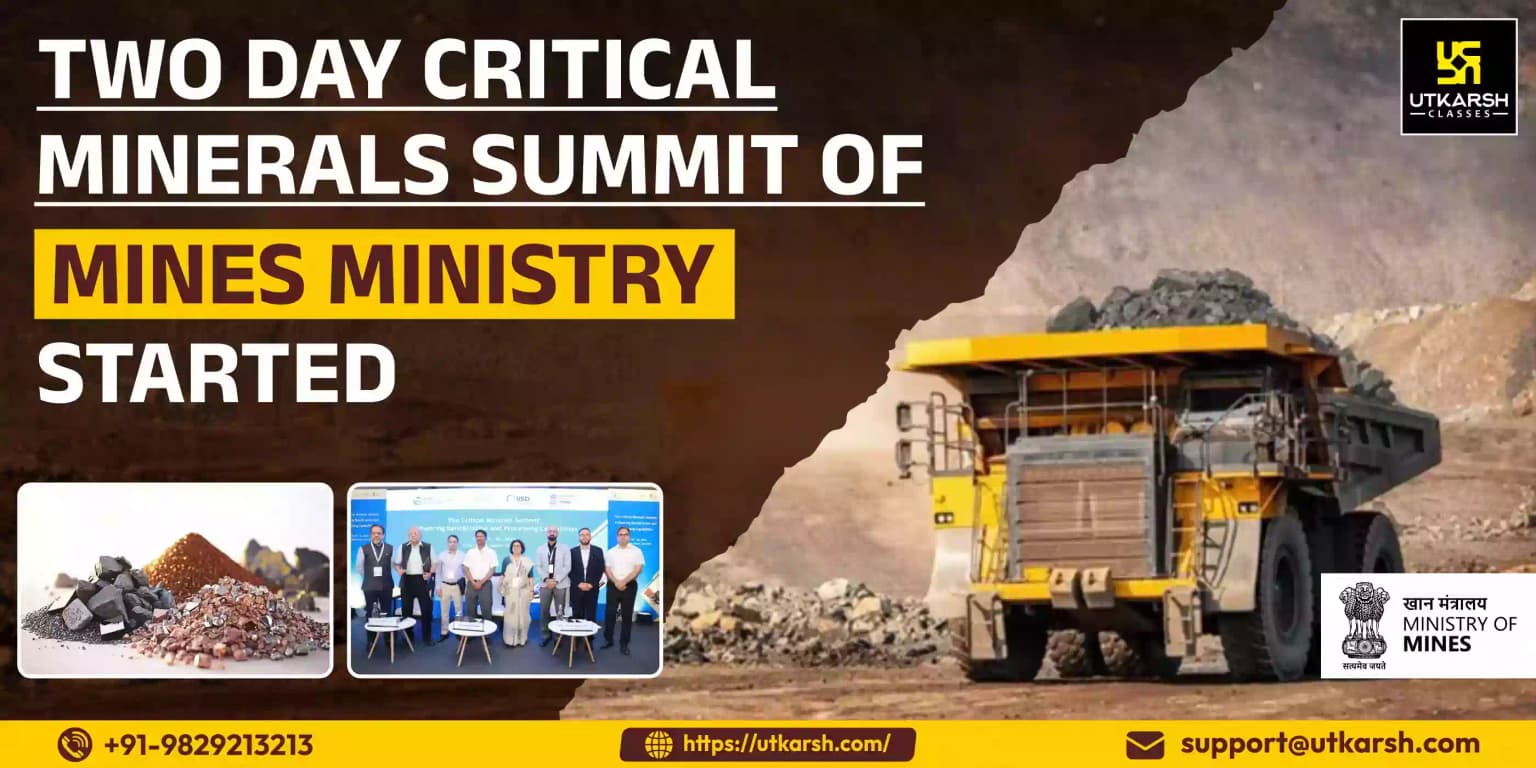 Two Day Critical Minerals Summit of Mines Ministry Started
