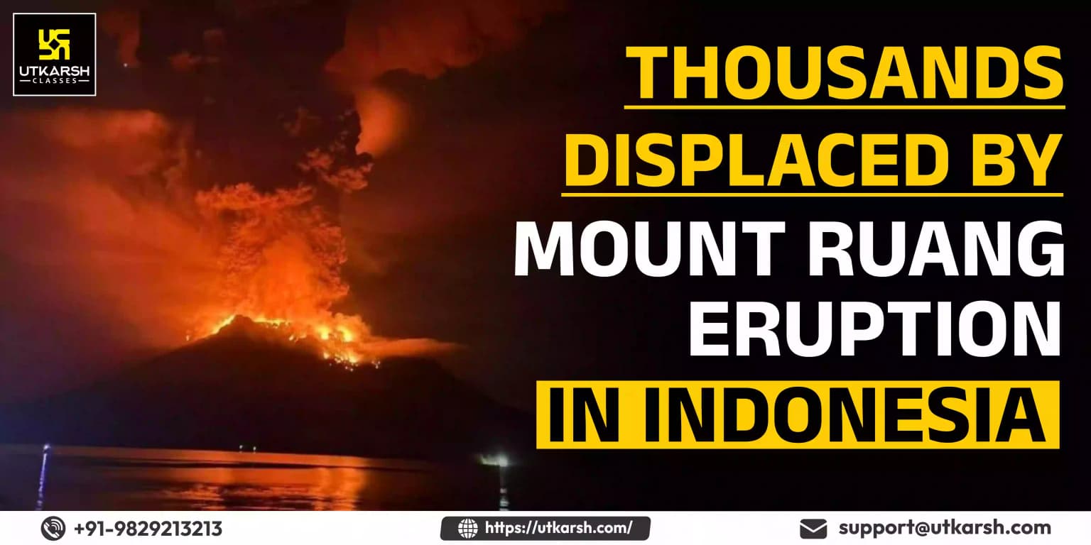 Thousands displaced by ‘Mount Ruang’ eruption in Indonesia
