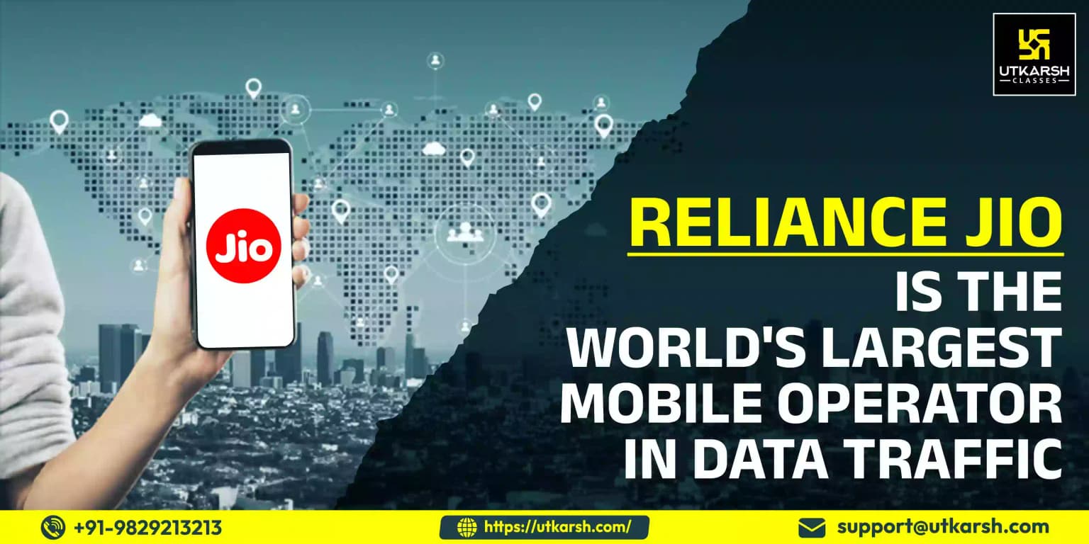 Reliance Jio is the world's largest mobile operator in data traffic
