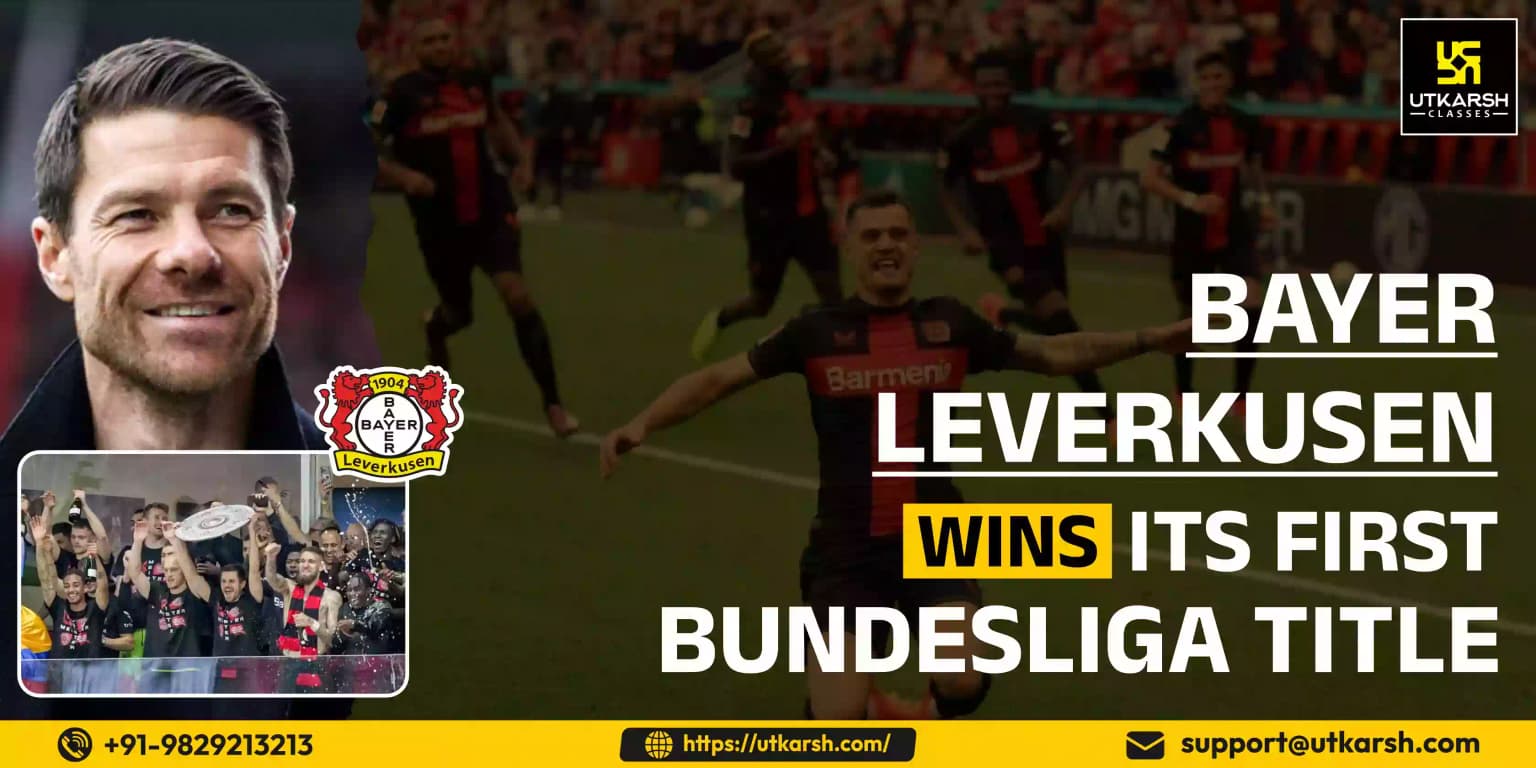 Bayer Leverkusen wins its first Bundesliga title