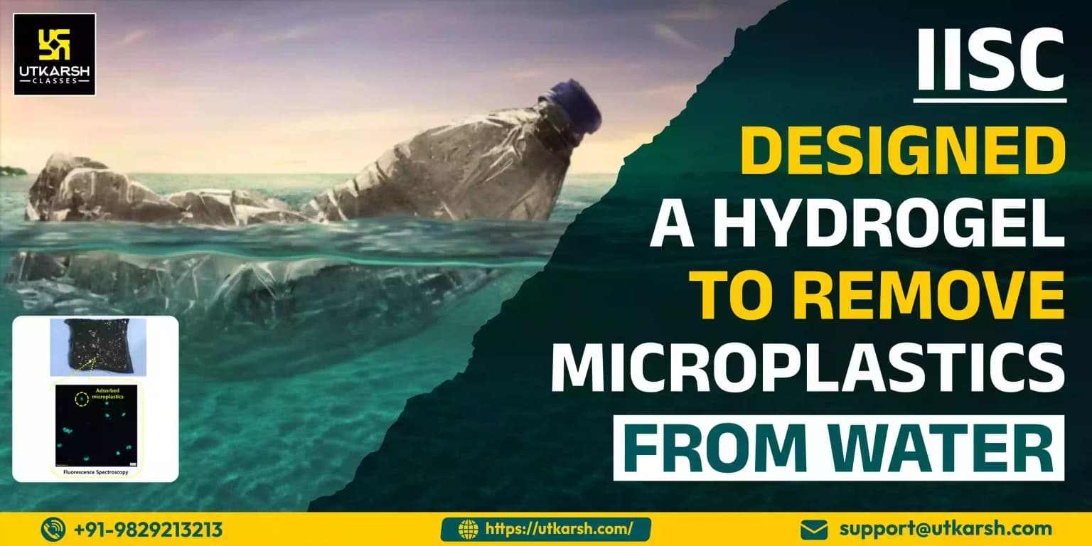 IISc Designed a Hydrogel to Remove Microplastics from Water